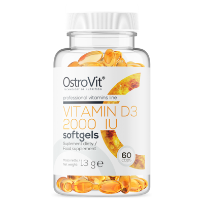 OstroVit Vitamin D3 2000 IU 60 caps