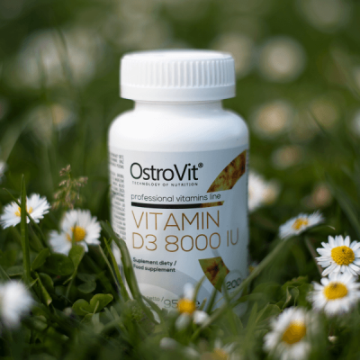 OstroVit Vitamin D3 8000 IU 200 tabs